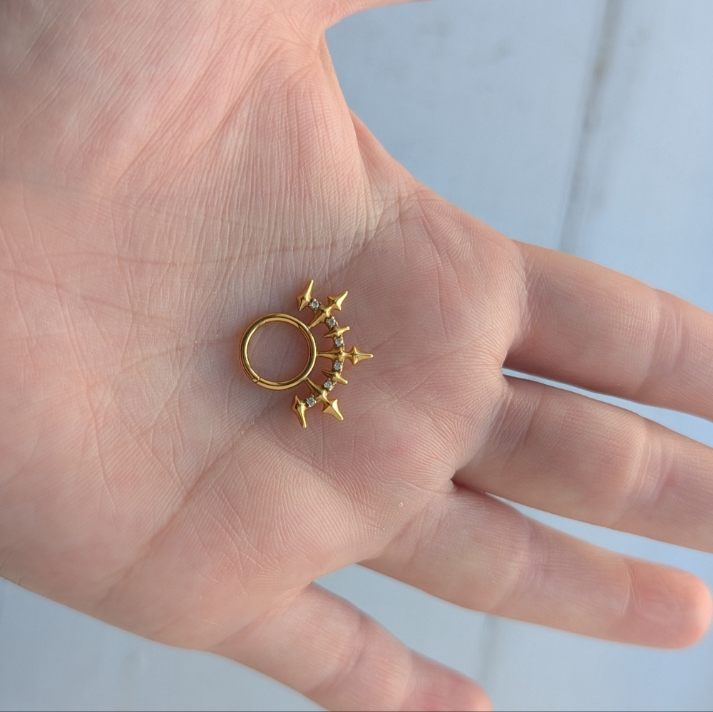 Ask&Embla Septum Ring - Picture 4 of 4